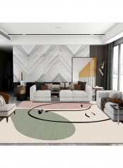 Nordic Style Anti-Slip Rug Multicolour 140x200cm