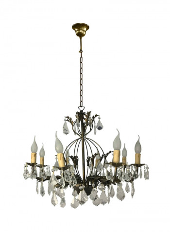 Chandelier Brown/Green/White 70x60centimeter