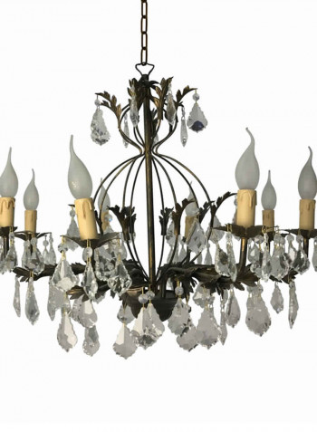 Chandelier Brown/Green/White 70x60centimeter