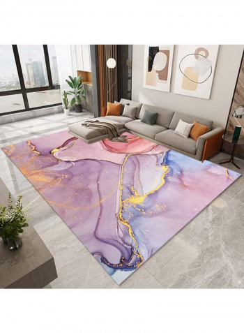 Living Room Rug Cute Ethnic Style Anti-Slip Carpet Multicolour 140 x 200cm