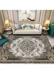 Living Room Rug European Style Luxury Comfortable Carpet Multicolour 140 x 200cm