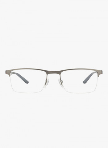 Semi-Rimless Eyeglass Frame - Lens Size: 54 mm