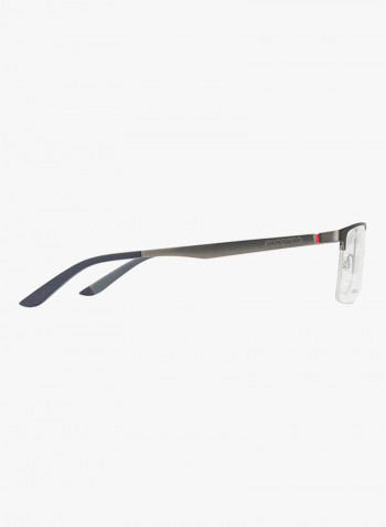 Semi-Rimless Eyeglass Frame - Lens Size: 54 mm