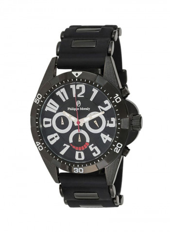 Men's Rubber Chronograph Watch RC1455BBB