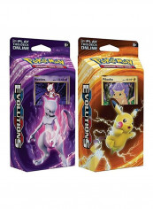120-Piece Mewtwo And Pikachu Card Game Decks 097712538198