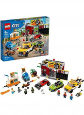 897-Piece City Tuning Workshop Toy Car Garage Building Toy