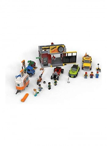 897-Piece City Tuning Workshop Toy Car Garage Building Toy