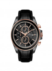 Men's Leather Chronograph Watch  W8776GBP010C