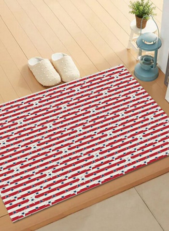1 Piece Bedroom Rug Stripe Pattern Eco-friendly Modern Style Carpet Red 140*200(W*L)cmcm