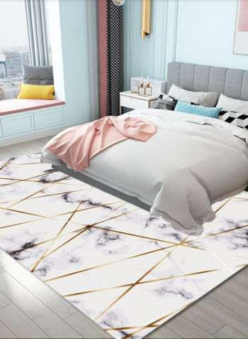 1 Piece Bedroom Rug Trendy Geometric Pattern Nordic Style Carpet multicolour 140*200(W*L)cmcm