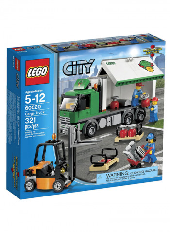 321-Piece City Cargo Truck Building Set 60020