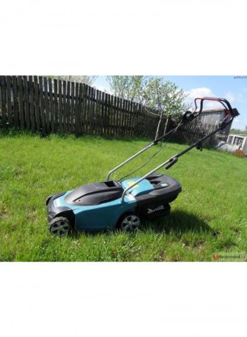 Electric Lawn Mower Green/Black/Silver 650x490x350millimeter