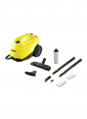 Steam Cleaner Yellow/Black 32.1x12.7x18.6centimeter