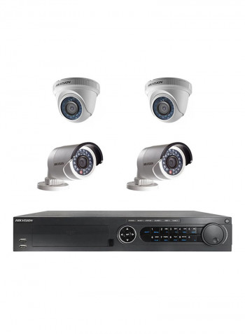 5-Piece DVR Surveillance Camera Kit