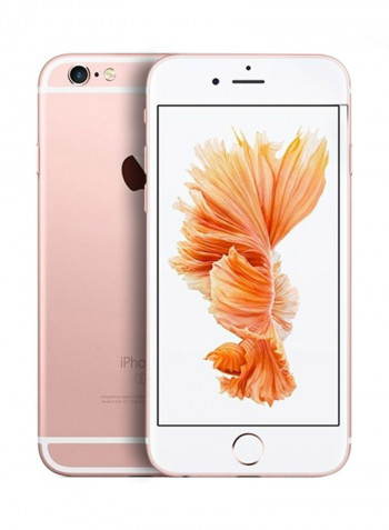 آيفون 6s بخاصية فيس تايم بلون ذهبي وردي بذاكرة سعة 32 جيجابايت ومزود بخدمة 4G LTE