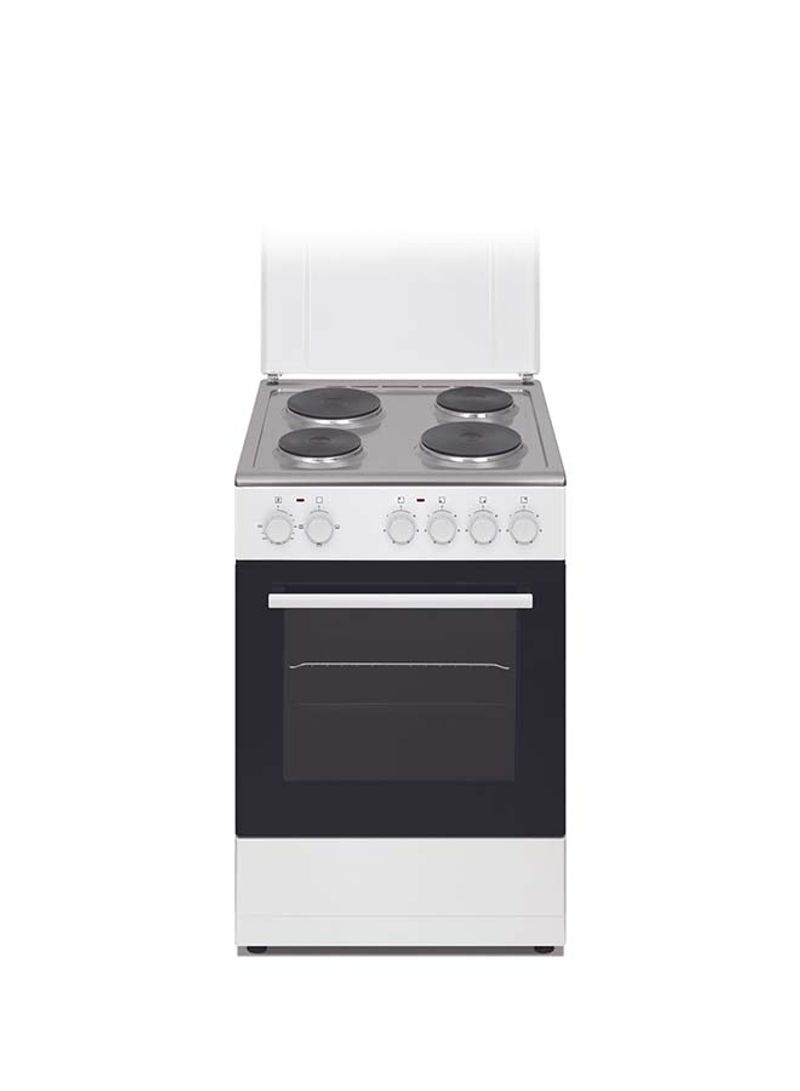 Electric Cooker White 50X50 Hotplate Electric Oven Lid Stainless Steel Top NGC5400 White