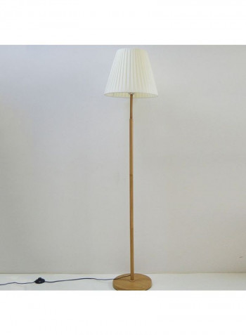 Simple Vertical Floor Lamp White/Beige