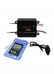 2-Channel Marine Amplifier PLMRMB2CB Black