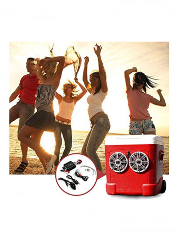 2-Channel Marine Amplifier PLMRMB2CB Black