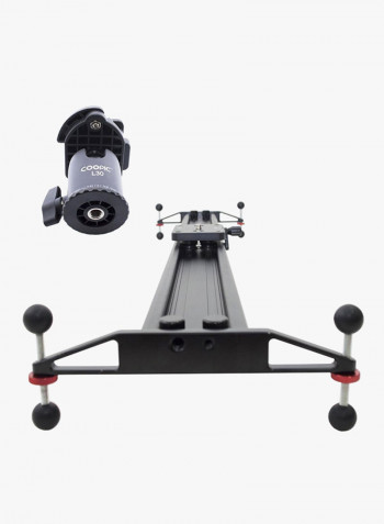 Slider Feet And L30 Panoramic Rotating Mini Ball Head Black