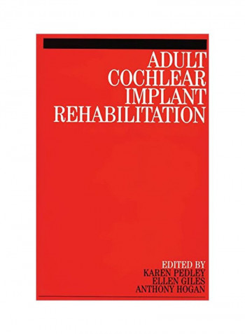 Adult Cochlear Implant Rehabilitation Paperback