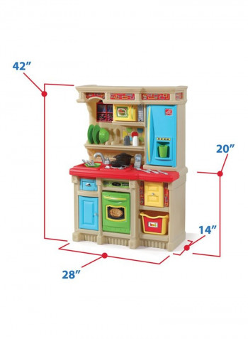 Lifestyle Custom Kitchen Playset 41.5x14x28cm