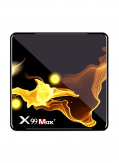 X99 Max Plus Smart Android TV Set Top Box STB1004 Black/Gold