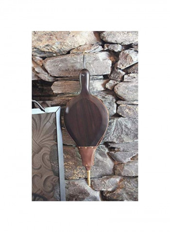 Shaker Fireplace Bellow Brown