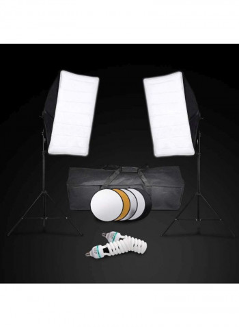 Photography Studio Softbox Lighting Tent Kit Black/White