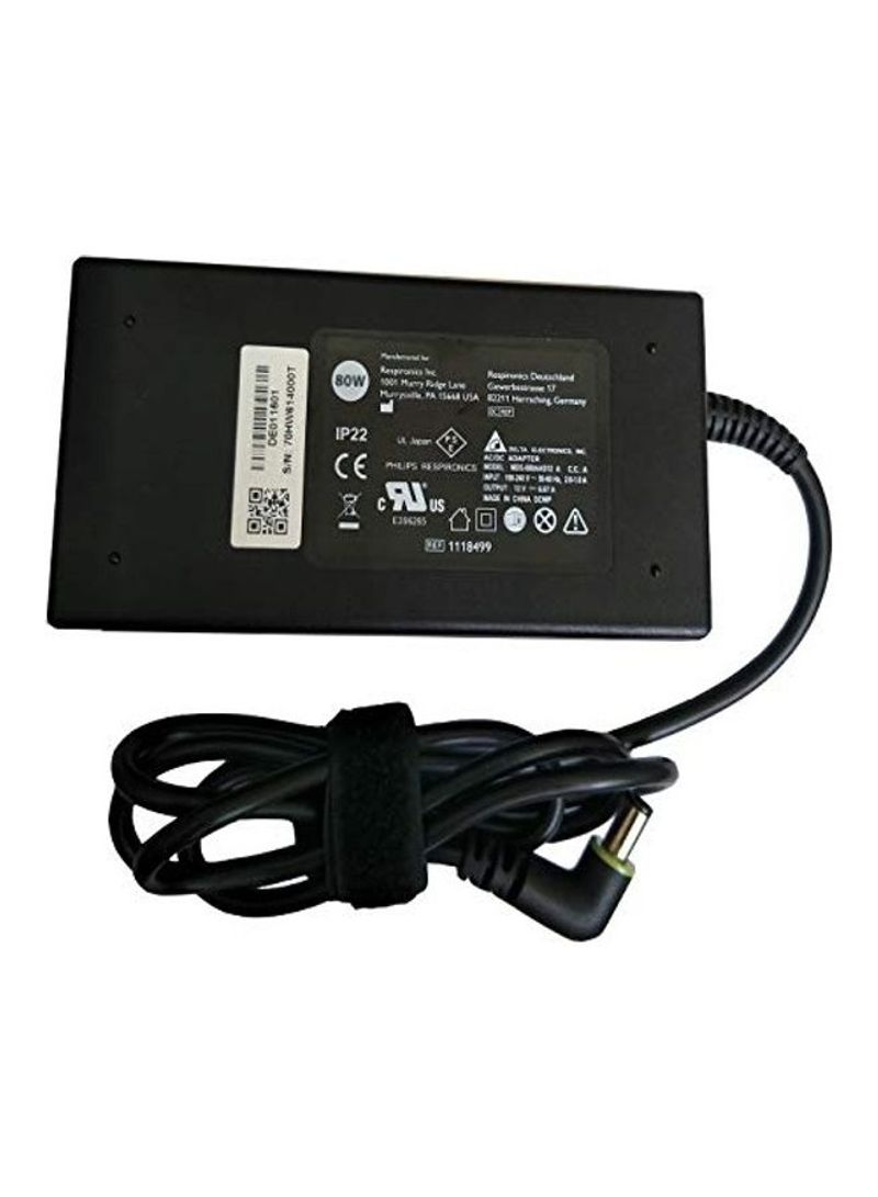 OEM 12V 6.67A 80W AC/DC Adapter for Philips Respironics DreamStation 267P 467P 560 560P 567P 660P 667P 760 760P 767P Dream Station AutoCPAP DSX500T11 C DreamStn Auto CPAP Pro DOM AcBel ADE022 Black