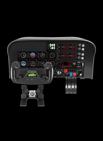 G Saitek Pro Flight Simulator Yoke And Throttle Quadrant System