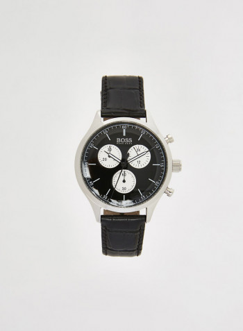 Men's Companion Leather Chronograph Watch 1513543