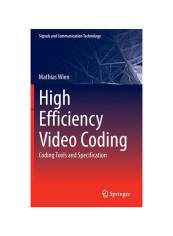 High Efficiency Video Coding: Coding Tools And Specification Hardcover