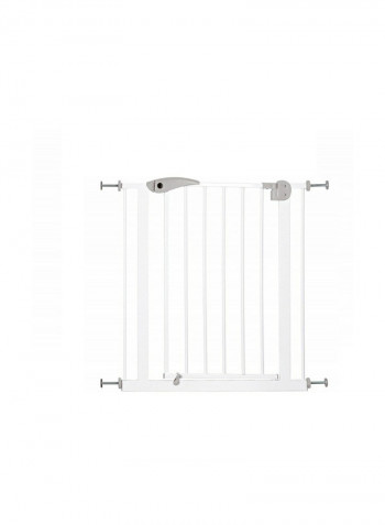 Metal Dog Barrier White 75cm