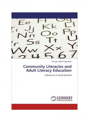 Community Literacies And Adult Literacy Education Paperback