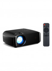 LED Full HD 1080P Projector For Home Beamer F10 Black