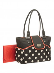 Printed Tote Diaper Bag