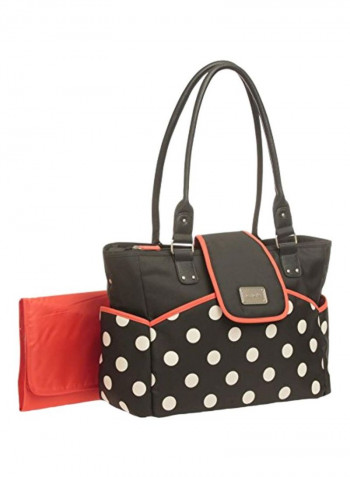 Printed Tote Diaper Bag