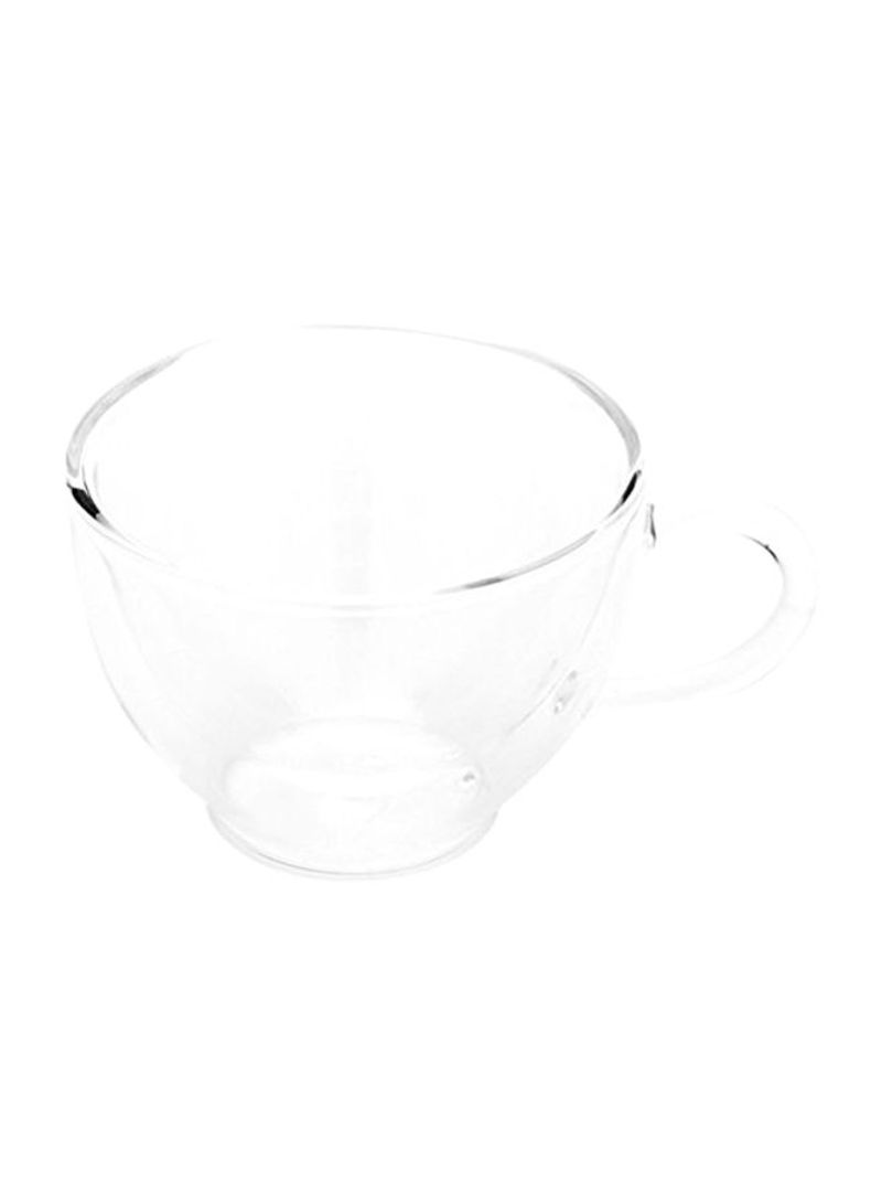 Glass Tea Cup Clear 21.6x9.2x3.7inch