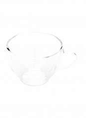 Glass Tea Cup Clear 21.6x9.2x3.7inch