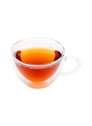 Glass Tea Cup Clear 21.6x9.2x3.7inch