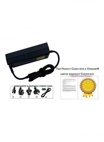 Replacement AC/DC Adapter Black