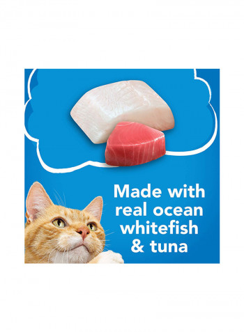 40-Piece Friskies Oceans Delight Cat Food Set Multicolour 13.7inch
