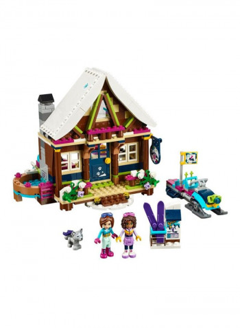 402-Piece Friends Snow Resort Chalet Building Set 41323