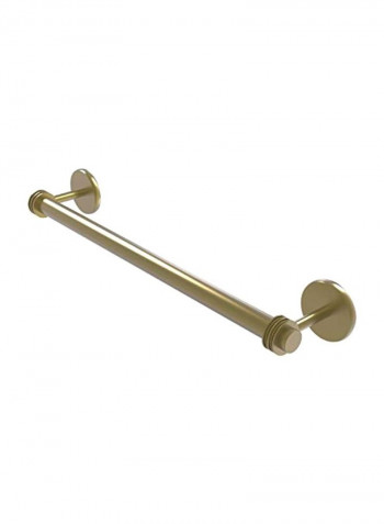 Satellite Orbit Two Collection Twist Accent Towel Bar Gold 18inch