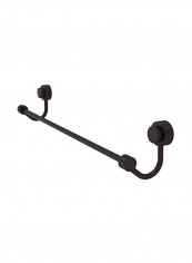 Venus Collection Groovy Accent Towel Bar Black 30inch