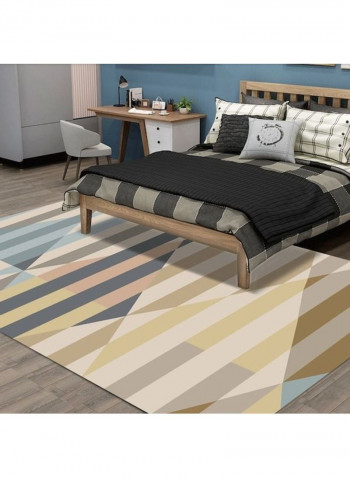 Modern Simple Striped Pattern Living Room Floor Rug multicolour 120*160(W*L)cmcm