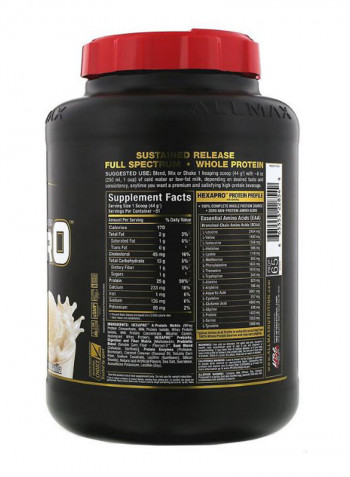 Hexapro French Vanilla Ultra-Premium 6-Protein Blend