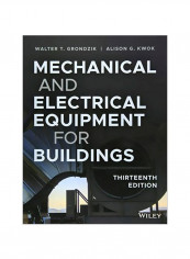 Mechanical And Electrical Equipment For Buildings Hardcover 13