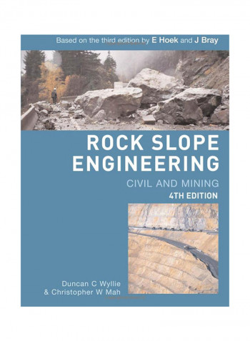 Rock Slope Engineering: Civil And Mining Paperback 4